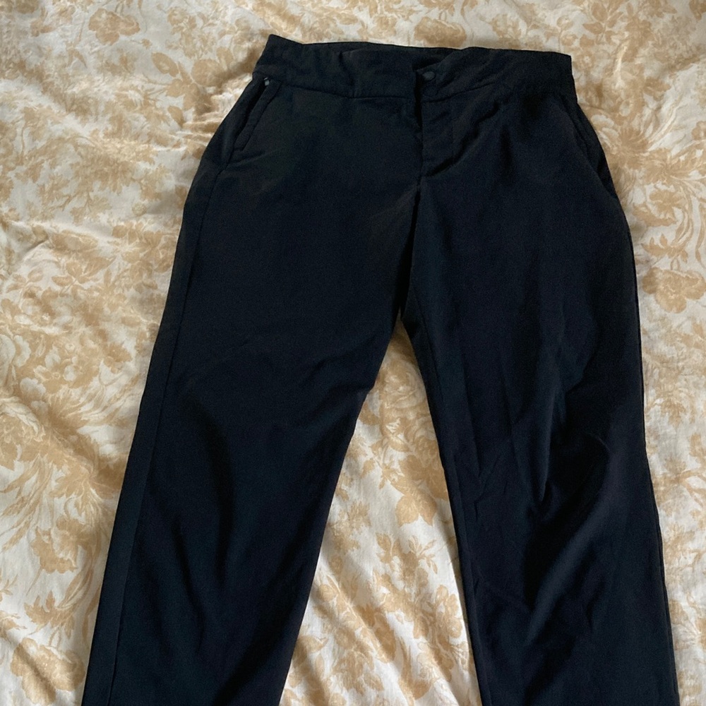 Eddie Bauer Women's Black Tapered Pants